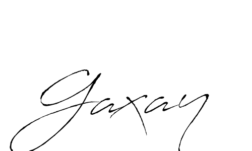 Use a signature maker to create a handwritten signature online. With this signature software, you can design (Antro_Vectra) your own signature for name Gaxay. Gaxay signature style 6 images and pictures png