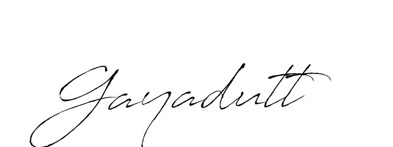 The best way (Antro_Vectra) to make a short signature is to pick only two or three words in your name. The name Gayadutt include a total of six letters. For converting this name. Gayadutt signature style 6 images and pictures png