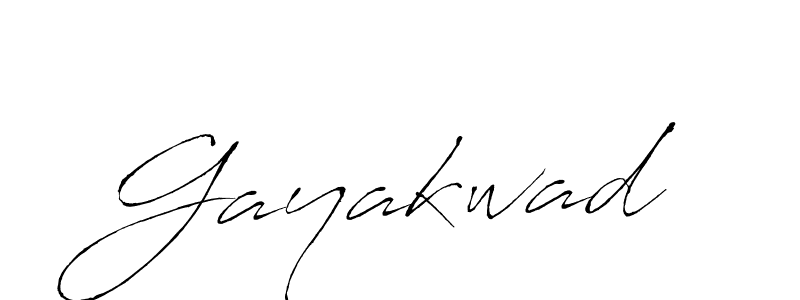 How to make Gayakwad signature? Antro_Vectra is a professional autograph style. Create handwritten signature for Gayakwad name. Gayakwad signature style 6 images and pictures png