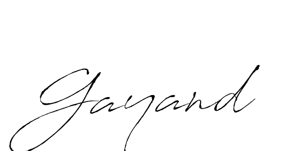 How to make Gayand signature? Antro_Vectra is a professional autograph style. Create handwritten signature for Gayand name. Gayand signature style 6 images and pictures png
