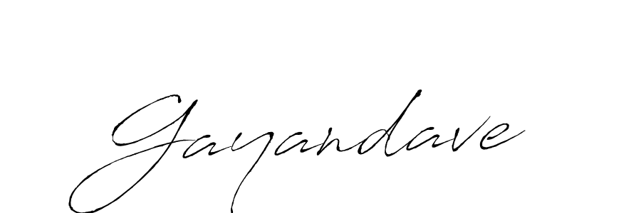 Design your own signature with our free online signature maker. With this signature software, you can create a handwritten (Antro_Vectra) signature for name Gayandave. Gayandave signature style 6 images and pictures png