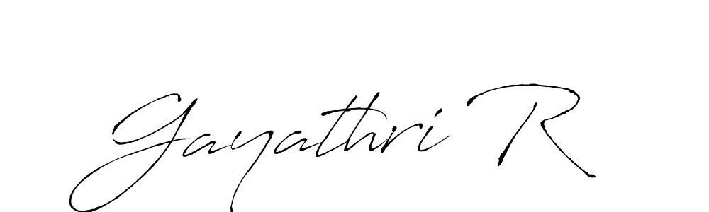 This is the best signature style for the Gayathri R name. Also you like these signature font (Antro_Vectra). Mix name signature. Gayathri R signature style 6 images and pictures png