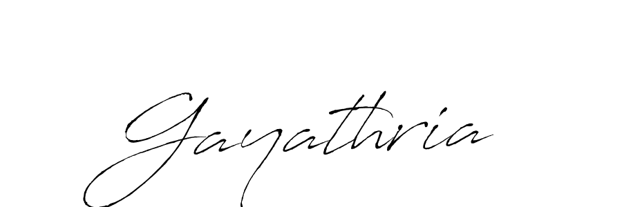 Create a beautiful signature design for name Gayathria. With this signature (Antro_Vectra) fonts, you can make a handwritten signature for free. Gayathria signature style 6 images and pictures png