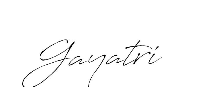 How to make Gayatri signature? Antro_Vectra is a professional autograph style. Create handwritten signature for Gayatri name. Gayatri signature style 6 images and pictures png