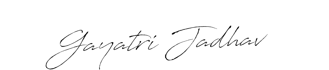 You should practise on your own different ways (Antro_Vectra) to write your name (Gayatri Jadhav) in signature. don't let someone else do it for you. Gayatri Jadhav signature style 6 images and pictures png