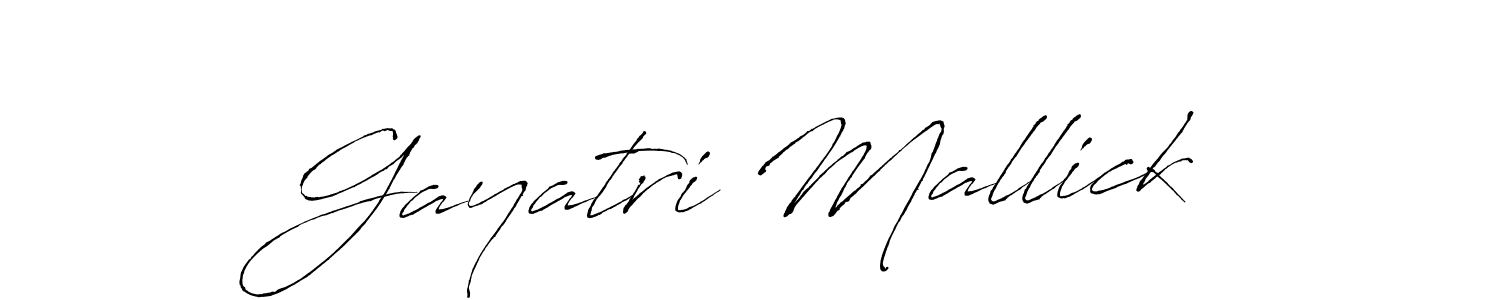 Also we have Gayatri Mallick name is the best signature style. Create professional handwritten signature collection using Antro_Vectra autograph style. Gayatri Mallick signature style 6 images and pictures png
