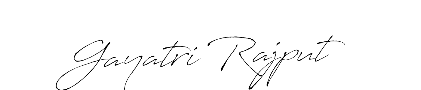 The best way (Antro_Vectra) to make a short signature is to pick only two or three words in your name. The name Gayatri Rajput include a total of six letters. For converting this name. Gayatri Rajput signature style 6 images and pictures png