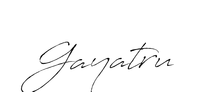 How to make Gayatru name signature. Use Antro_Vectra style for creating short signs online. This is the latest handwritten sign. Gayatru signature style 6 images and pictures png