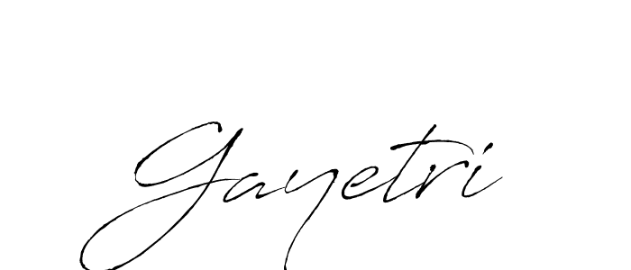 Use a signature maker to create a handwritten signature online. With this signature software, you can design (Antro_Vectra) your own signature for name Gayetri. Gayetri signature style 6 images and pictures png