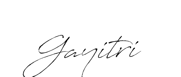 Create a beautiful signature design for name Gayitri. With this signature (Antro_Vectra) fonts, you can make a handwritten signature for free. Gayitri signature style 6 images and pictures png