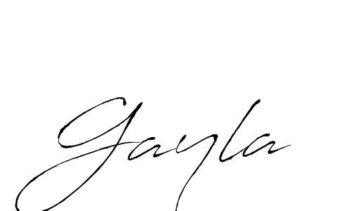 Create a beautiful signature design for name Gayla. With this signature (Antro_Vectra) fonts, you can make a handwritten signature for free. Gayla signature style 6 images and pictures png