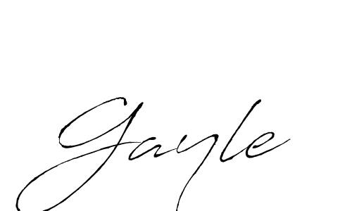 Gayle stylish signature style. Best Handwritten Sign (Antro_Vectra) for my name. Handwritten Signature Collection Ideas for my name Gayle. Gayle signature style 6 images and pictures png