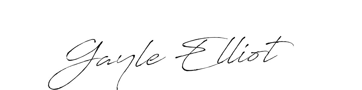 Use a signature maker to create a handwritten signature online. With this signature software, you can design (Antro_Vectra) your own signature for name Gayle Elliot. Gayle Elliot signature style 6 images and pictures png