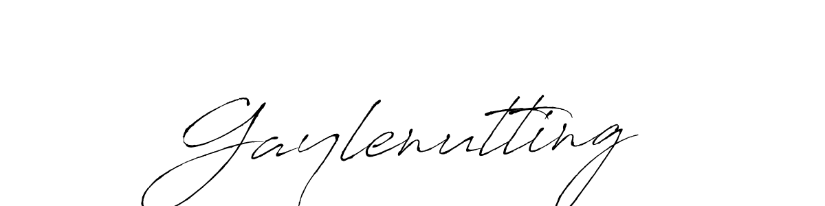 Gaylenutting stylish signature style. Best Handwritten Sign (Antro_Vectra) for my name. Handwritten Signature Collection Ideas for my name Gaylenutting. Gaylenutting signature style 6 images and pictures png
