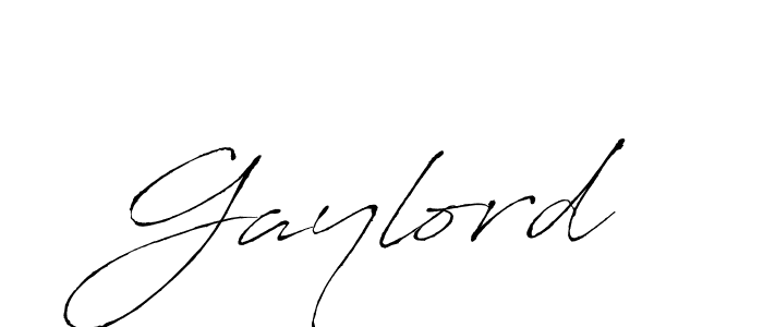 Make a beautiful signature design for name Gaylord. With this signature (Antro_Vectra) style, you can create a handwritten signature for free. Gaylord signature style 6 images and pictures png