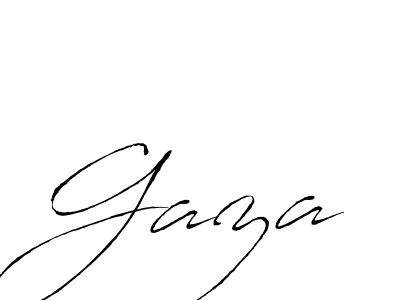 Antro_Vectra is a professional signature style that is perfect for those who want to add a touch of class to their signature. It is also a great choice for those who want to make their signature more unique. Get Gaza name to fancy signature for free. Gaza signature style 6 images and pictures png
