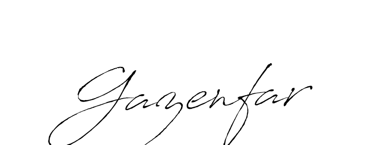 Best and Professional Signature Style for Gazenfar. Antro_Vectra Best Signature Style Collection. Gazenfar signature style 6 images and pictures png