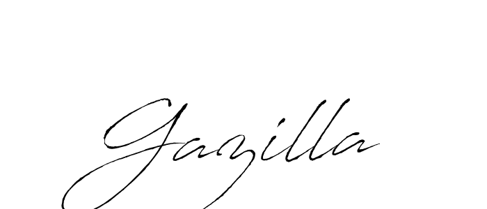 Also You can easily find your signature by using the search form. We will create Gazilla name handwritten signature images for you free of cost using Antro_Vectra sign style. Gazilla signature style 6 images and pictures png