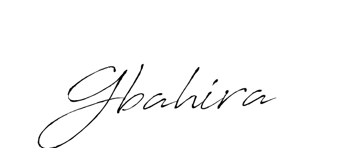 Use a signature maker to create a handwritten signature online. With this signature software, you can design (Antro_Vectra) your own signature for name Gbahira. Gbahira signature style 6 images and pictures png