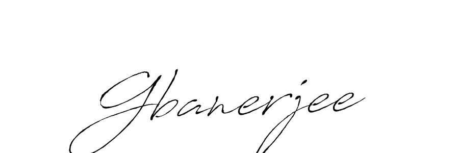 Antro_Vectra is a professional signature style that is perfect for those who want to add a touch of class to their signature. It is also a great choice for those who want to make their signature more unique. Get Gbanerjee name to fancy signature for free. Gbanerjee signature style 6 images and pictures png