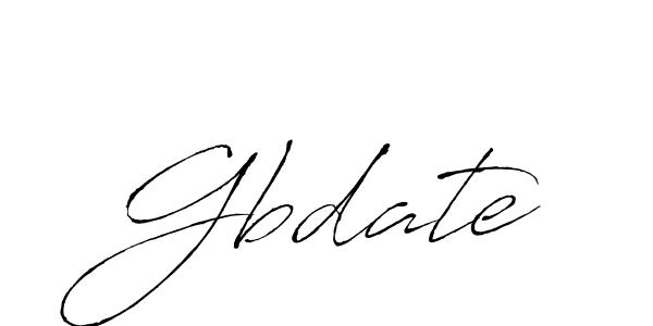 Make a beautiful signature design for name Gbdate. With this signature (Antro_Vectra) style, you can create a handwritten signature for free. Gbdate signature style 6 images and pictures png