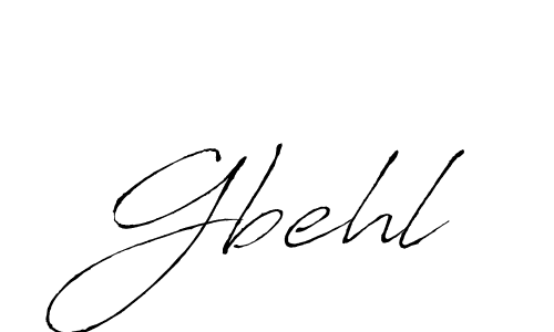 Also we have Gbehl name is the best signature style. Create professional handwritten signature collection using Antro_Vectra autograph style. Gbehl signature style 6 images and pictures png