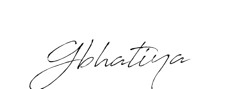 Also You can easily find your signature by using the search form. We will create Gbhatiya name handwritten signature images for you free of cost using Antro_Vectra sign style. Gbhatiya signature style 6 images and pictures png