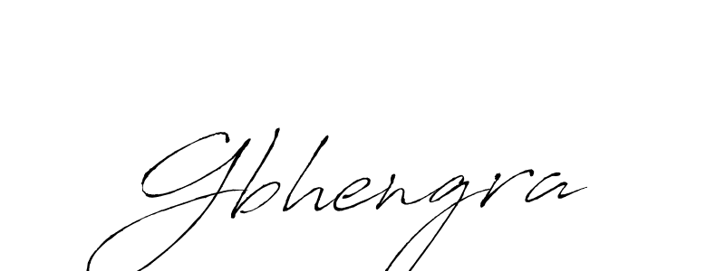 How to make Gbhengra signature? Antro_Vectra is a professional autograph style. Create handwritten signature for Gbhengra name. Gbhengra signature style 6 images and pictures png