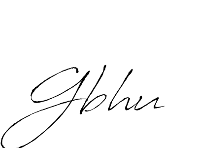 Also You can easily find your signature by using the search form. We will create Gbhu name handwritten signature images for you free of cost using Antro_Vectra sign style. Gbhu signature style 6 images and pictures png