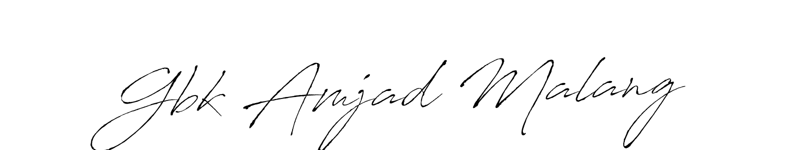 Once you've used our free online signature maker to create your best signature Antro_Vectra style, it's time to enjoy all of the benefits that Gbk Amjad Malang name signing documents. Gbk Amjad Malang signature style 6 images and pictures png