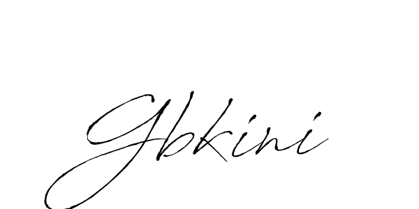 Design your own signature with our free online signature maker. With this signature software, you can create a handwritten (Antro_Vectra) signature for name Gbkini. Gbkini signature style 6 images and pictures png