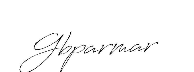 Also we have Gbparmar name is the best signature style. Create professional handwritten signature collection using Antro_Vectra autograph style. Gbparmar signature style 6 images and pictures png