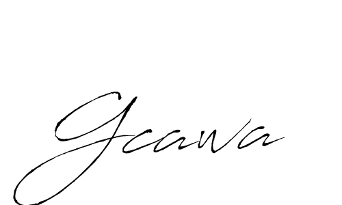 Once you've used our free online signature maker to create your best signature Antro_Vectra style, it's time to enjoy all of the benefits that Gcawa name signing documents. Gcawa signature style 6 images and pictures png