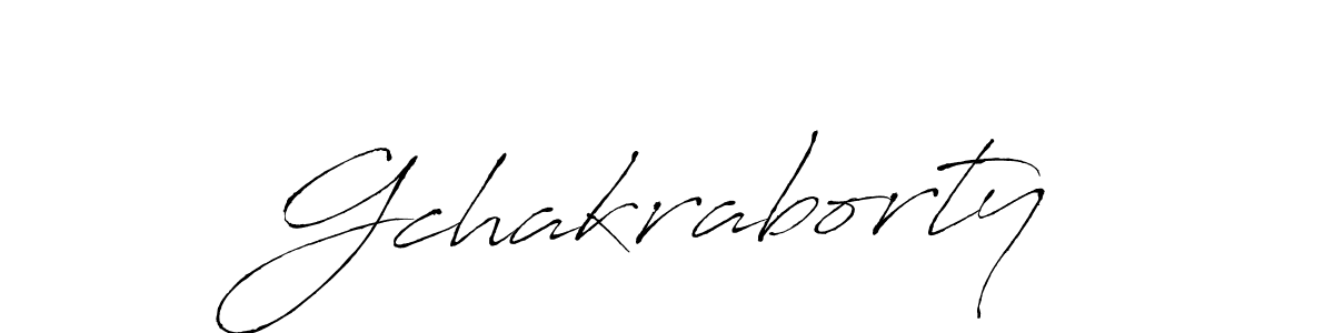 It looks lik you need a new signature style for name Gchakraborty. Design unique handwritten (Antro_Vectra) signature with our free signature maker in just a few clicks. Gchakraborty signature style 6 images and pictures png