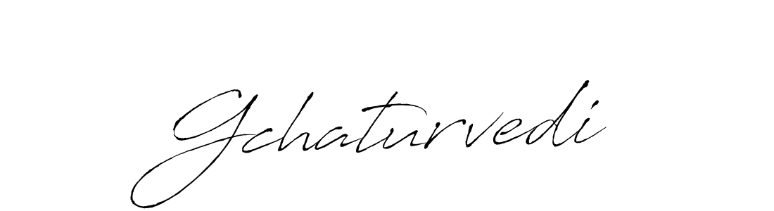 Also You can easily find your signature by using the search form. We will create Gchaturvedi name handwritten signature images for you free of cost using Antro_Vectra sign style. Gchaturvedi signature style 6 images and pictures png