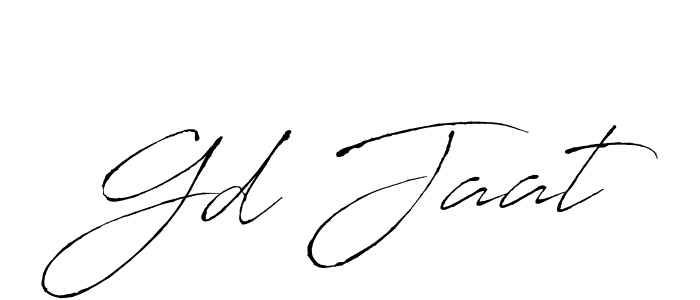 Also we have Gd Jaat name is the best signature style. Create professional handwritten signature collection using Antro_Vectra autograph style. Gd Jaat signature style 6 images and pictures png