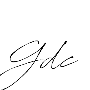 Design your own signature with our free online signature maker. With this signature software, you can create a handwritten (Antro_Vectra) signature for name Gdc. Gdc signature style 6 images and pictures png