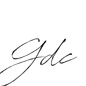 Design your own signature with our free online signature maker. With this signature software, you can create a handwritten (Antro_Vectra) signature for name Gdc. Gdc signature style 6 images and pictures png