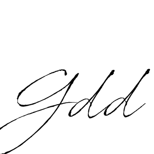 Use a signature maker to create a handwritten signature online. With this signature software, you can design (Antro_Vectra) your own signature for name Gdd. Gdd signature style 6 images and pictures png