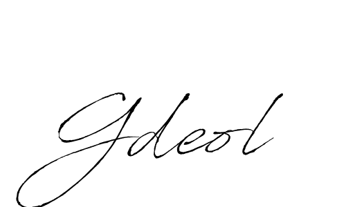 You should practise on your own different ways (Antro_Vectra) to write your name (Gdeol) in signature. don't let someone else do it for you. Gdeol signature style 6 images and pictures png