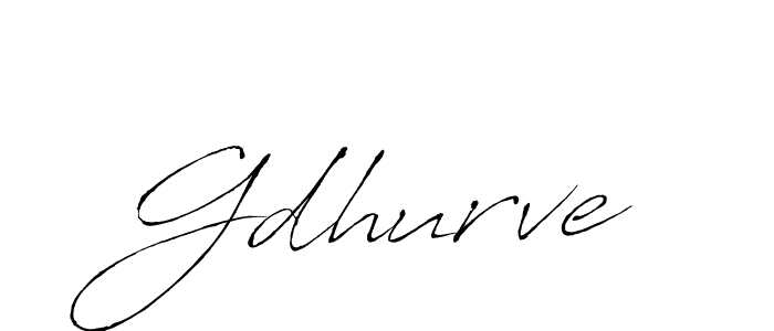 Gdhurve stylish signature style. Best Handwritten Sign (Antro_Vectra) for my name. Handwritten Signature Collection Ideas for my name Gdhurve. Gdhurve signature style 6 images and pictures png