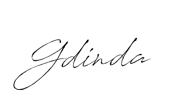 Gdinda stylish signature style. Best Handwritten Sign (Antro_Vectra) for my name. Handwritten Signature Collection Ideas for my name Gdinda. Gdinda signature style 6 images and pictures png