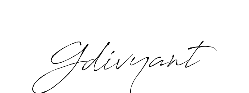 How to make Gdivyant name signature. Use Antro_Vectra style for creating short signs online. This is the latest handwritten sign. Gdivyant signature style 6 images and pictures png