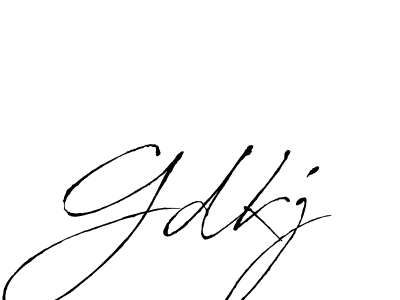 Create a beautiful signature design for name Gdkj. With this signature (Antro_Vectra) fonts, you can make a handwritten signature for free. Gdkj signature style 6 images and pictures png