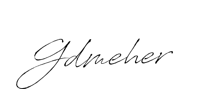 if you are searching for the best signature style for your name Gdmeher. so please give up your signature search. here we have designed multiple signature styles  using Antro_Vectra. Gdmeher signature style 6 images and pictures png