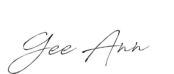 Also we have Gee Ann name is the best signature style. Create professional handwritten signature collection using Antro_Vectra autograph style. Gee Ann signature style 6 images and pictures png