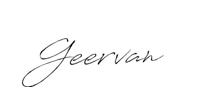 Once you've used our free online signature maker to create your best signature Antro_Vectra style, it's time to enjoy all of the benefits that Geervan name signing documents. Geervan signature style 6 images and pictures png