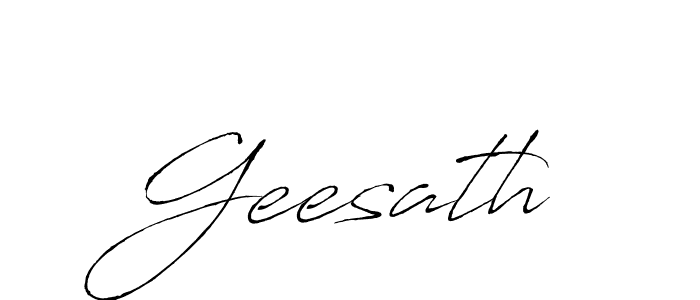 Also we have Geesath name is the best signature style. Create professional handwritten signature collection using Antro_Vectra autograph style. Geesath signature style 6 images and pictures png