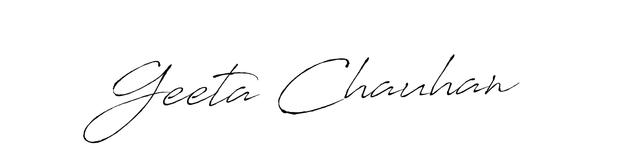 Make a short Geeta Chauhan signature style. Manage your documents anywhere anytime using Antro_Vectra. Create and add eSignatures, submit forms, share and send files easily. Geeta Chauhan signature style 6 images and pictures png