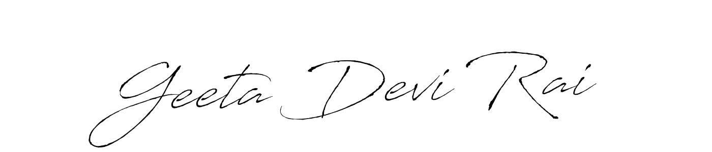Make a short Geeta Devi Rai signature style. Manage your documents anywhere anytime using Antro_Vectra. Create and add eSignatures, submit forms, share and send files easily. Geeta Devi Rai signature style 6 images and pictures png
